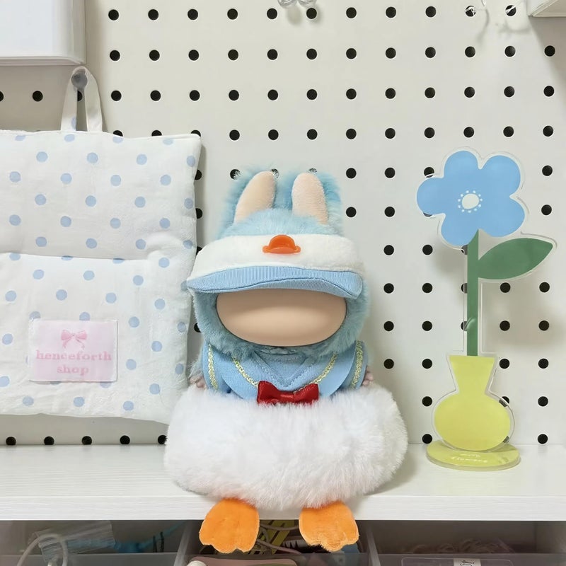 VVQUI 2026 New 17cm (6.7 inch) Fashion Doll Clothing Set. Cute Duck-Themed Jumpsuit with Adorable Accessories. Perfect for Styling Your Fashion Doll - Image 2